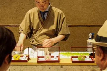Watch your desserts be prepared right in front of you by an expert.