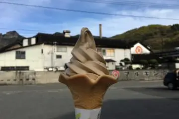 마루킨 간장 공장에서 먹은 간장 아이스크