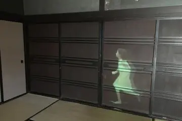 #87 Stories House by Yume Akasaka uses video projections to bring an everyday house to life. You get the sense of something always happening out of the corner of your eye as surreal ghost-like images whisk past