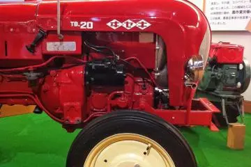 One of Iseki's tractors