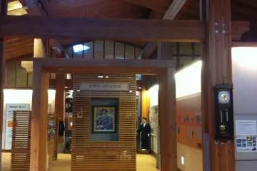 The building itself is interesting
