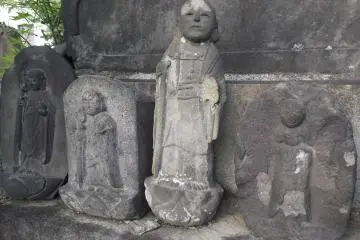 Some statues are large, some small like these