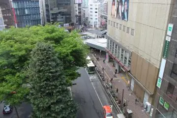 View over Ebisu Station