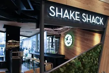 Shake Shack's 2nd Tokyo location on the ground floor