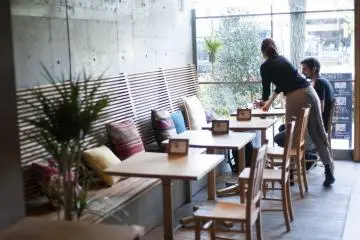 The interior of Source