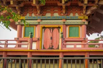 Detail of the pagoda at Kiyomizu-dera