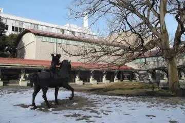 Another sculpture outside