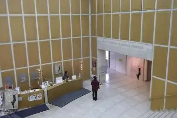 In the lobby