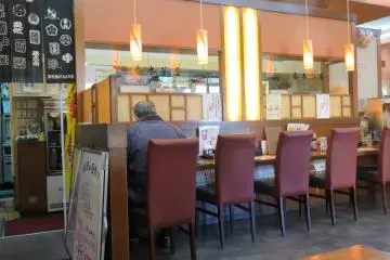 An intimate space at Haruki Tea House