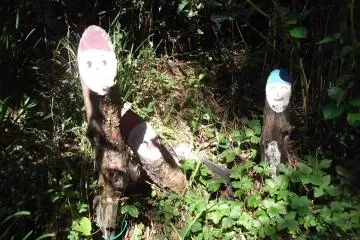 Even trail markers are cute