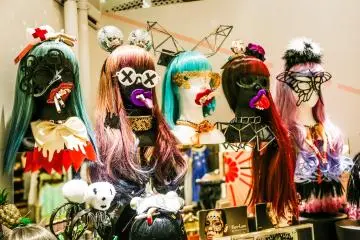One of the many quirky pop up stores
