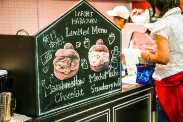 One of the many pop up restaurants