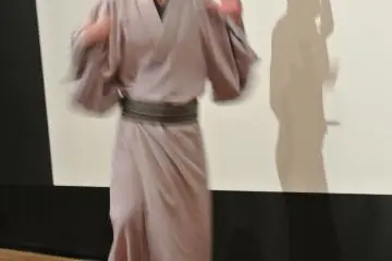 The male Geisha had great comedic faces