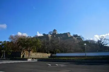 Monumental Stone Walls of Marugame Castle 