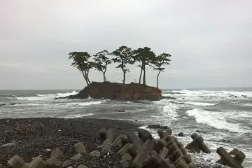 A small island in Kesennuma