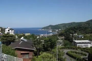 A view from the road up