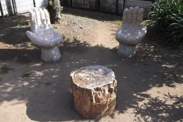 Sit here please