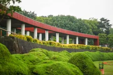The park's pavillion