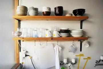 Part of the kitchen