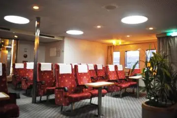 Comfortable seats for the journey