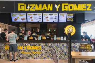 Order and pay at the counter