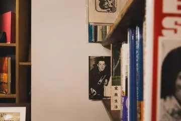 Paul McCartney sticking out