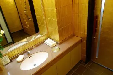 Sorry to disappoint, but the toilet paper inside is...white