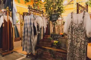 Some stalls are decorated very nicely