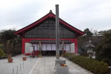The modern temple hall