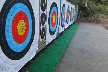 Practice Range: Shoot from the 10 or 15 meter mark (Photo: Chyll Son)
