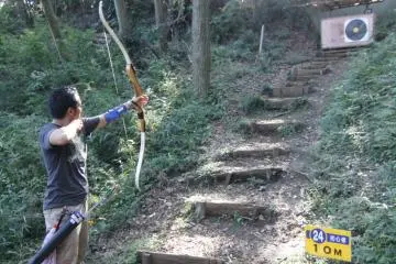 One of the many 10 meter targets for beginners (Photo: Chyll Son)