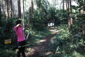 One of the few 15meter targets for beginners (Photo: Chyll Son)
