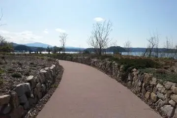 Path around the lake