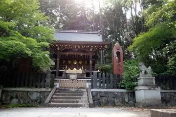 "Orihime-sha" for the deity of fabrics, in particular, Nishijin textiles