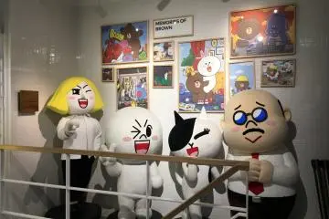 라이프사이즈 라인 캐릭터