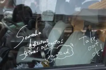 Food van decoration