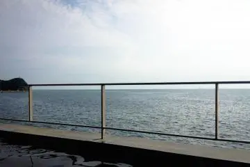 Wakayama City faces the sea