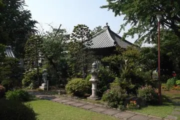 The peaceful grounds