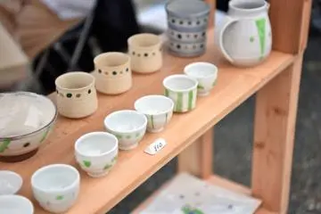 Kawaii ceramic cups