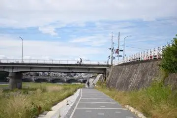 Riverside strolling
