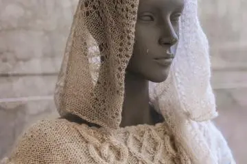 Knitwear of one of the students
