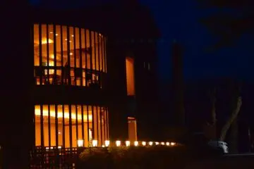 Beautiful Cafe at Nara in the evening