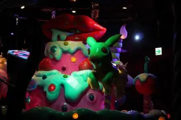 Les lumières sont toutes très vives