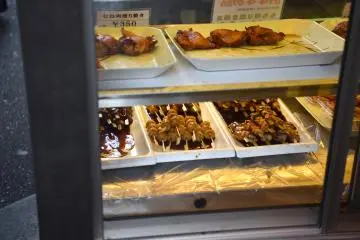 好多各种各样的肉串