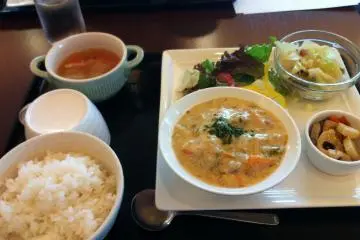 The excellent lunch set