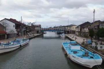 Canal Uchikawa desde el puente