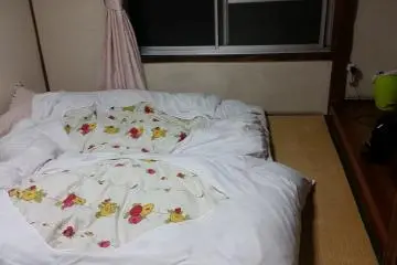 Double room with comfy futon mattresses