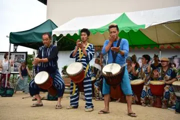 Drummers take the stage