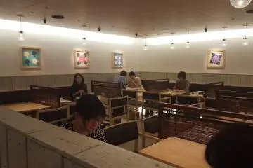 People enjoying their afternoon in the café