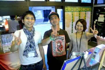 Kyoto Staff Takahiko Kase Kenji Kondo and Tsugumi Fuke